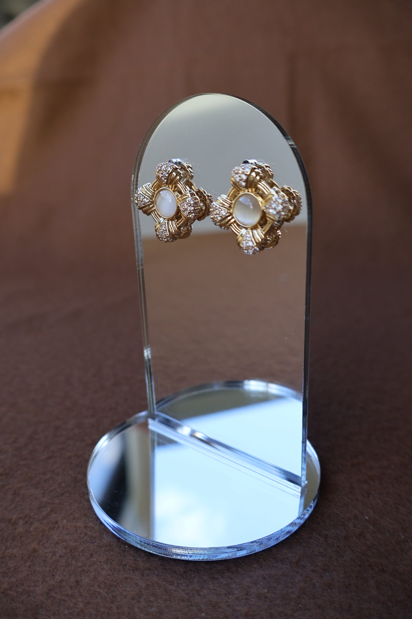 INTERLACE OVERSIZE STUDS