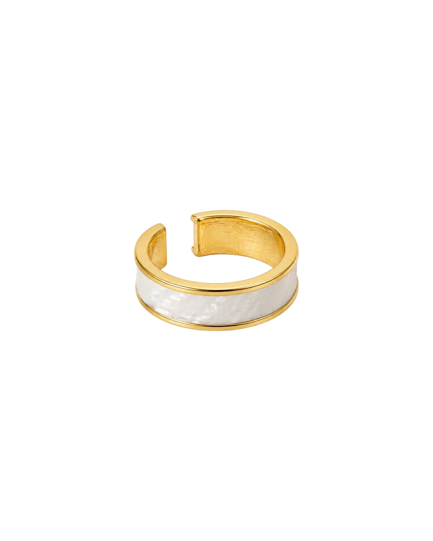 Ivory Line Stacking Ring