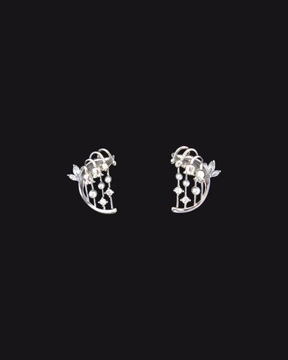 Aria Lyre Earrings