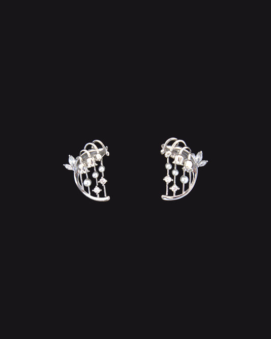 Aria Lyre Earrings