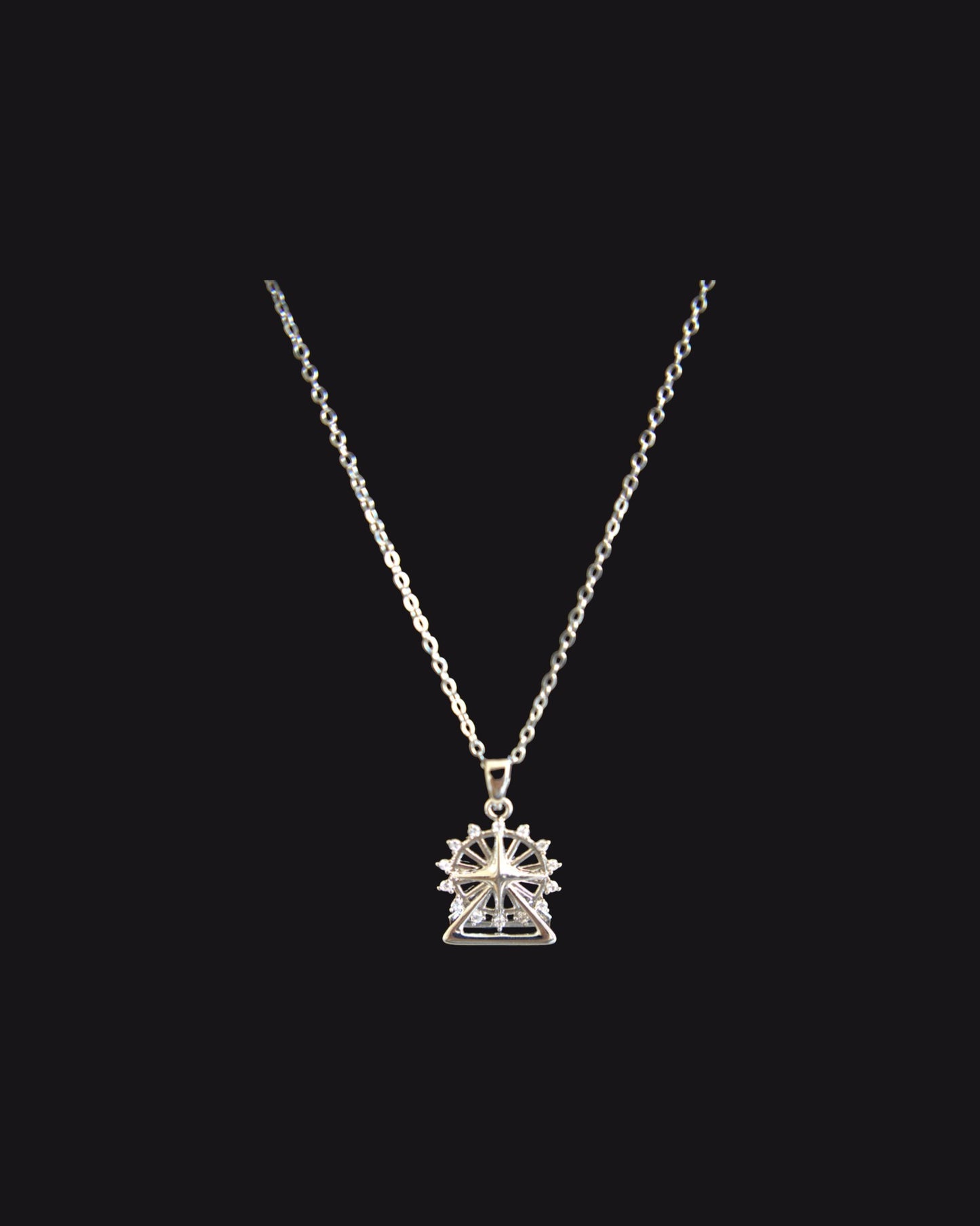 Miro Wheel Necklace