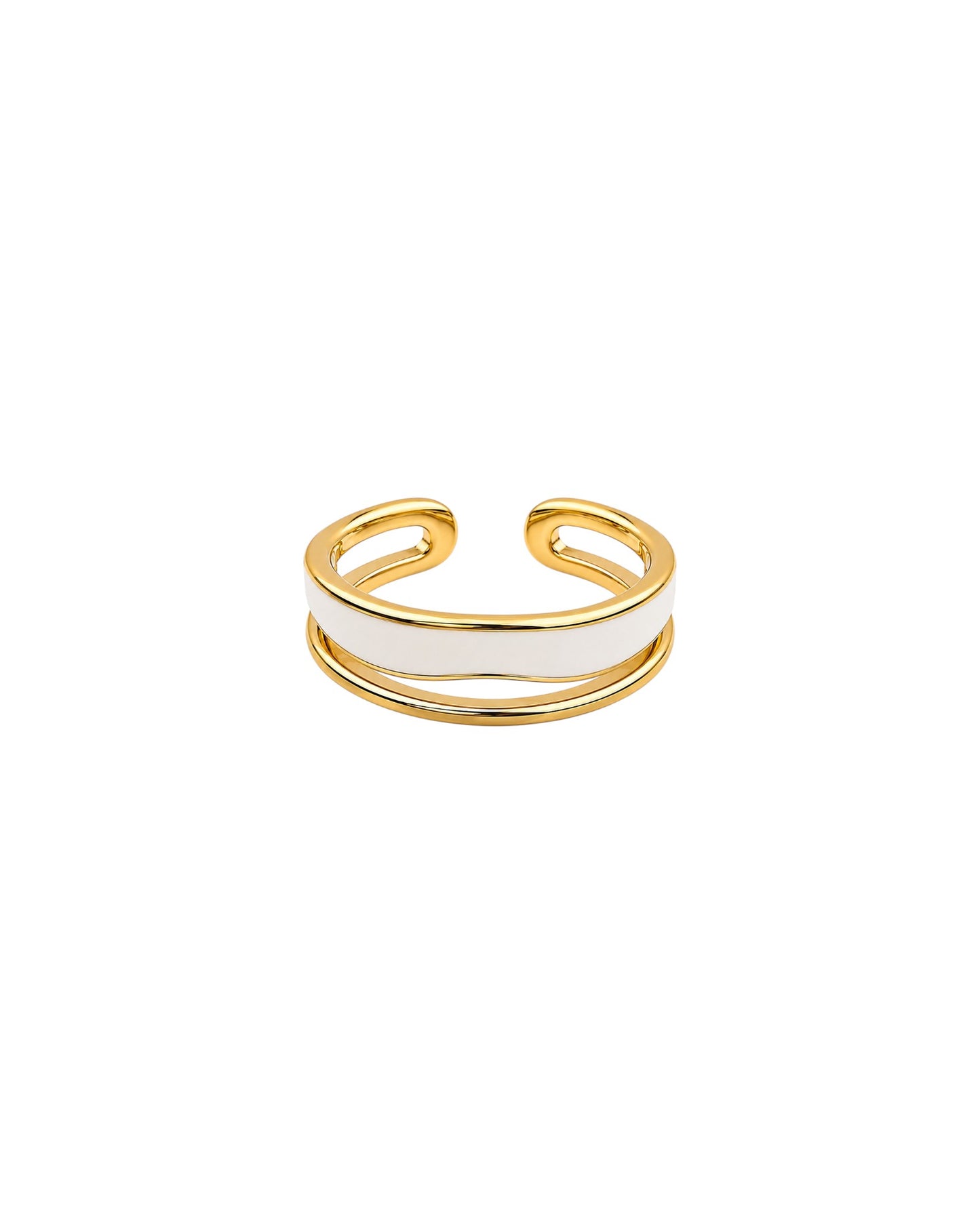 Ivory Tide Open Ring