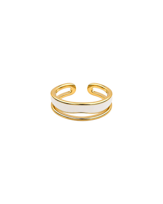 Ivory Tide Open Ring