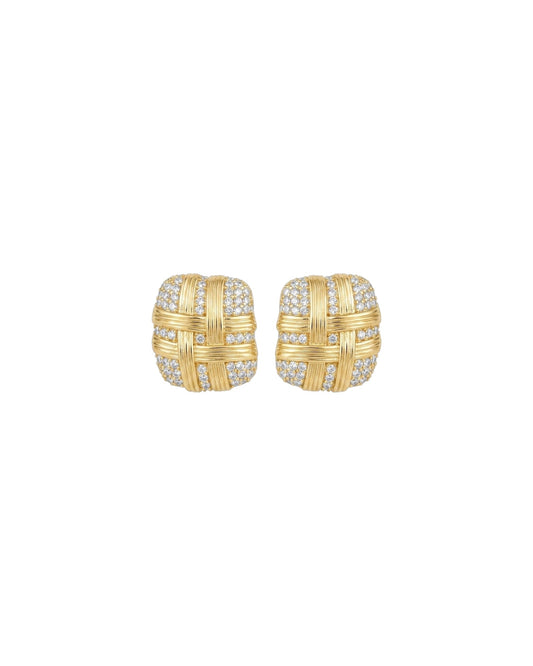 LATTICE LIGHT OVERSIZE STUDS