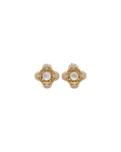 INTERLACE OVERSIZE STUDS