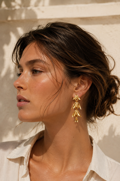 TIDAL VEIL EARRINGS