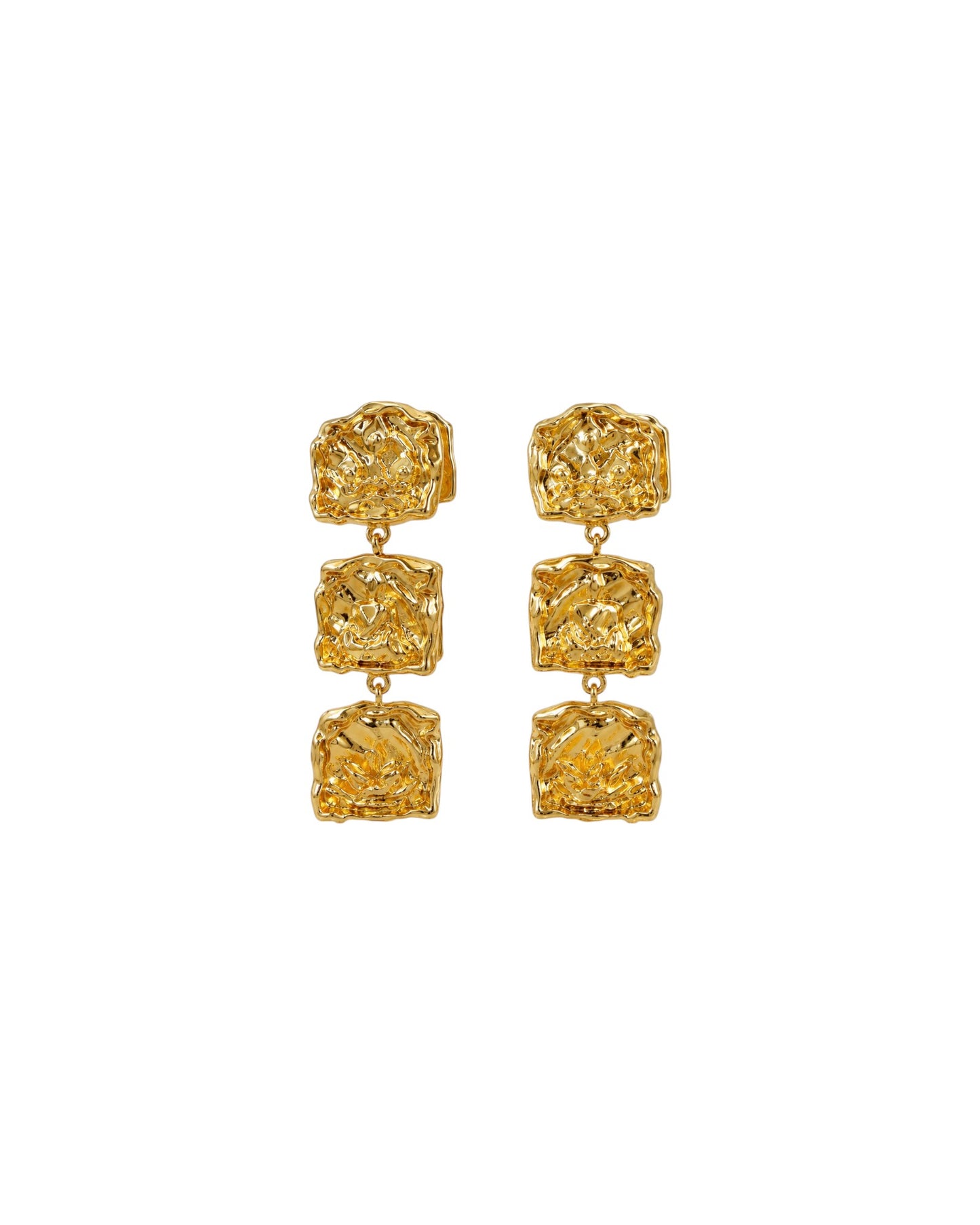 Starfall Matte Drop Earrings