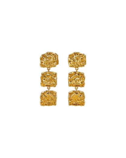 Starfall Matte Drop Earrings