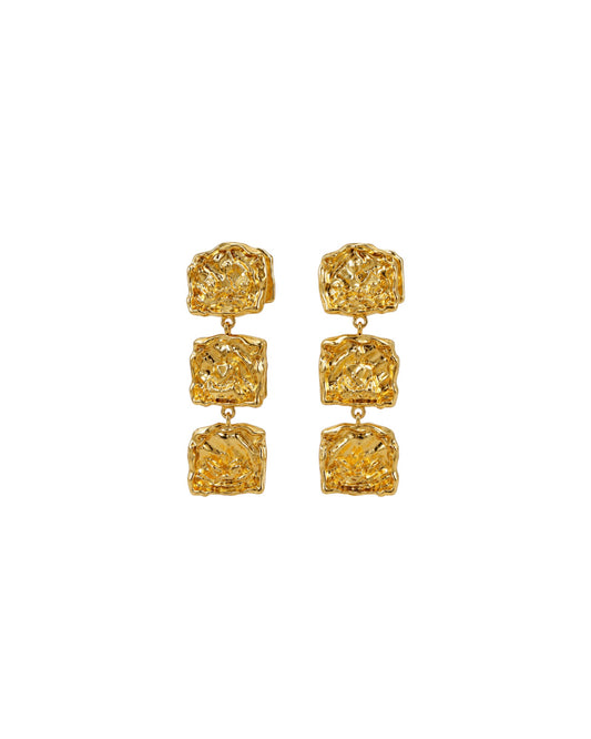 Starfall Matte Drop Earrings
