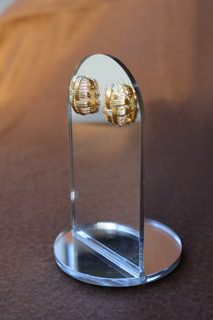 LATTICE LIGHT OVERSIZE STUDS