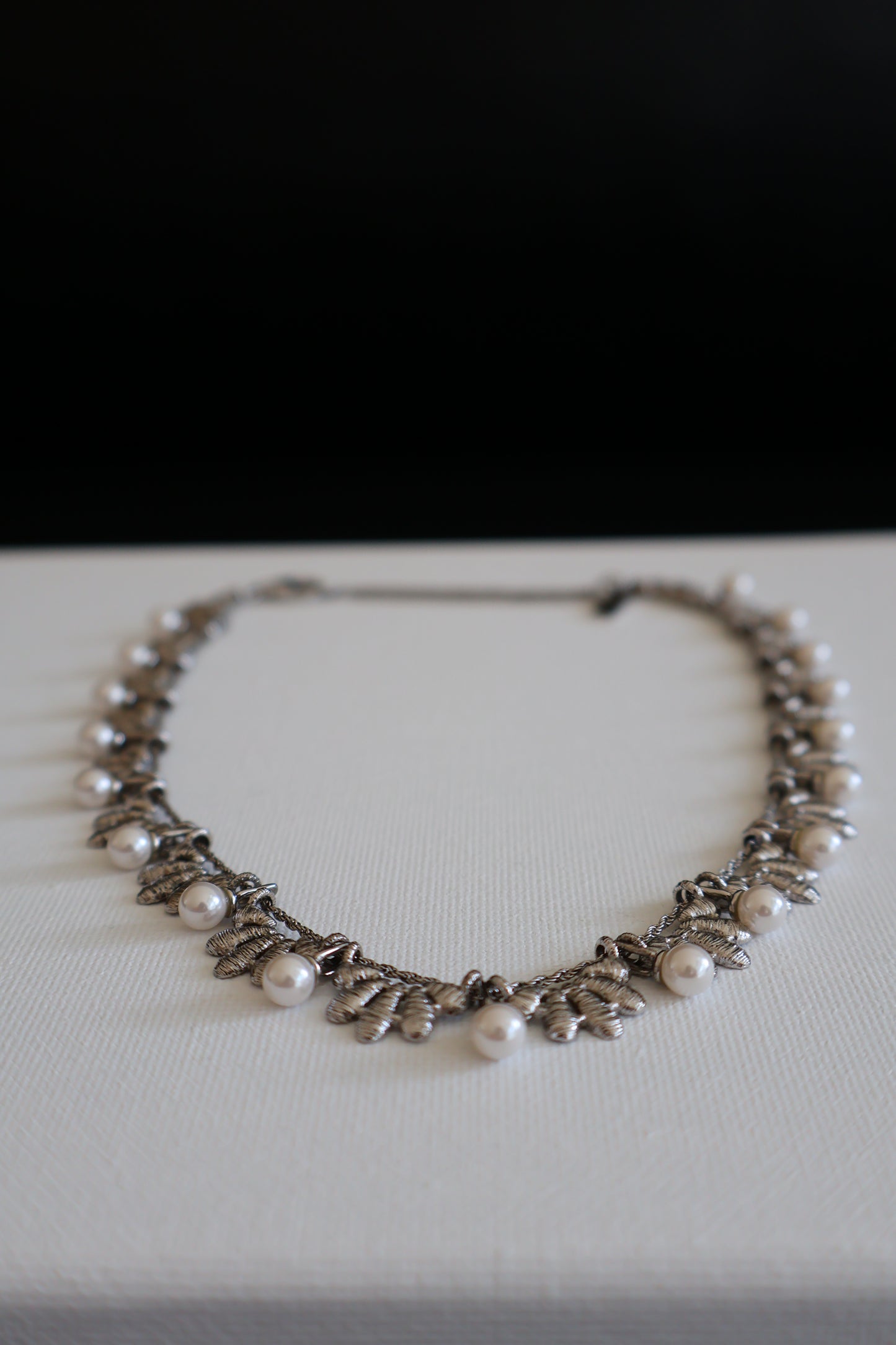 Lace Woven Flower Necklace