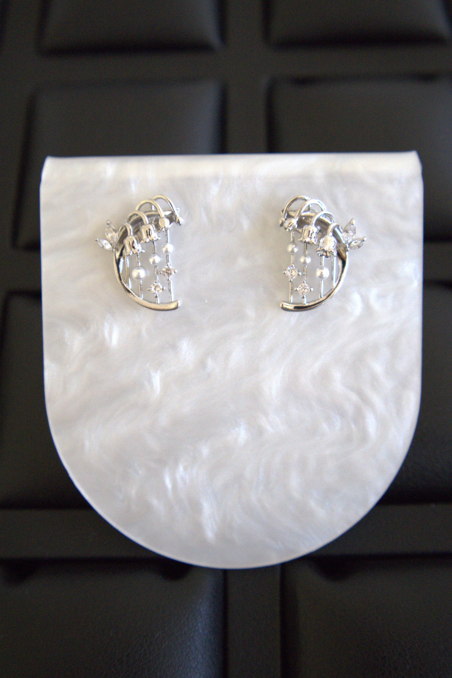 Aria Lyre Earrings