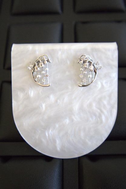Aria Lyre Earrings