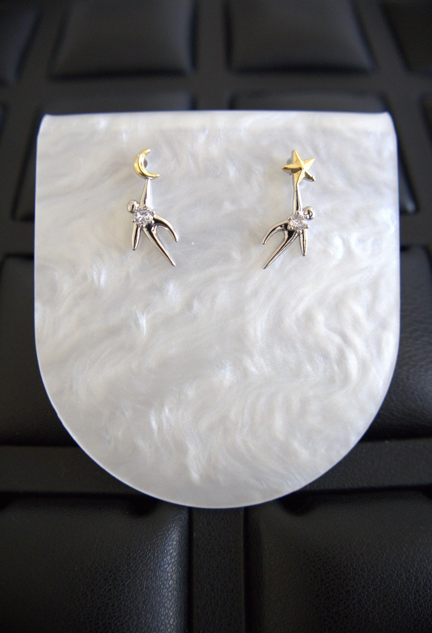 Tandem Drop Earrings